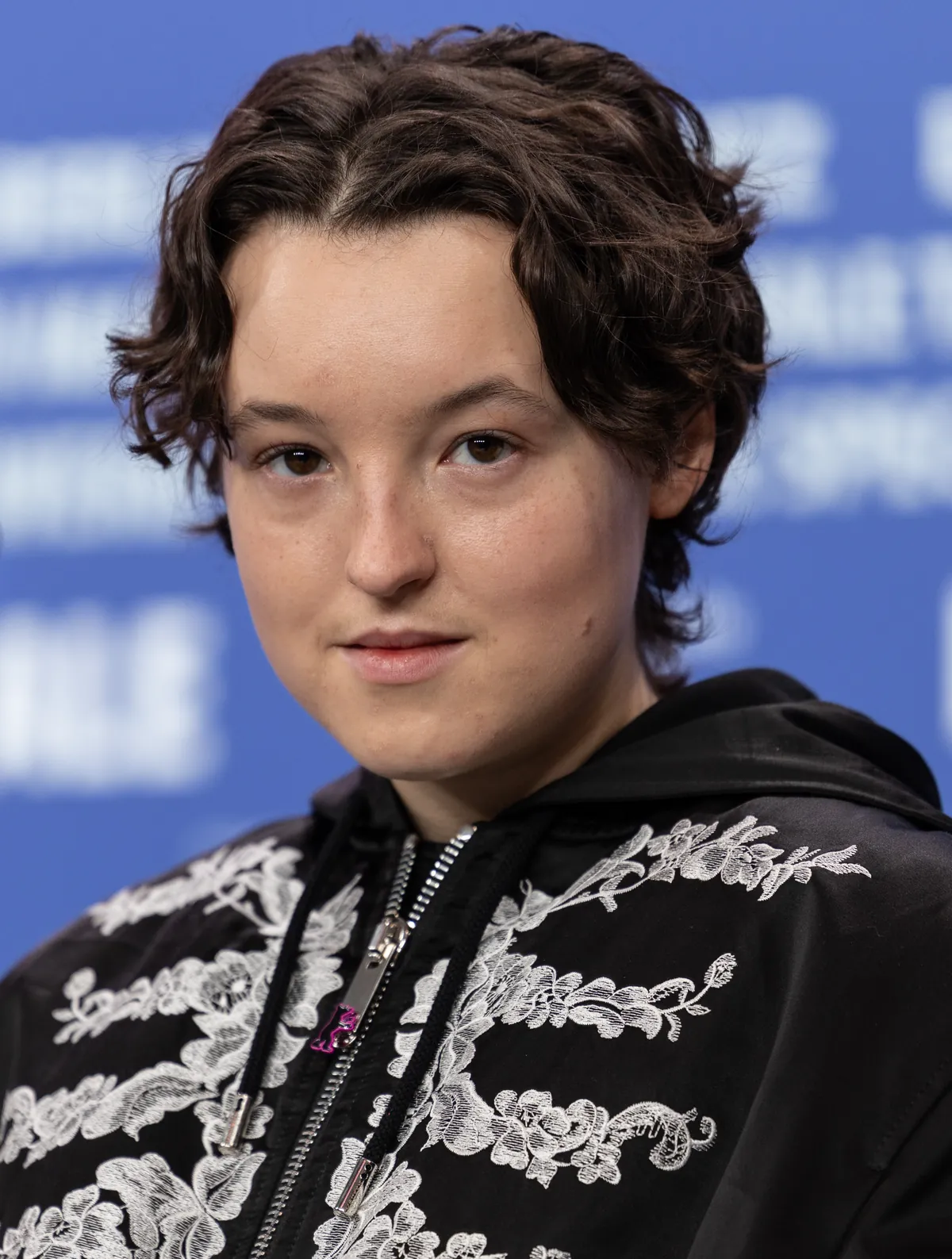 Bella Ramsey smiling at the Berlin International Film Festival