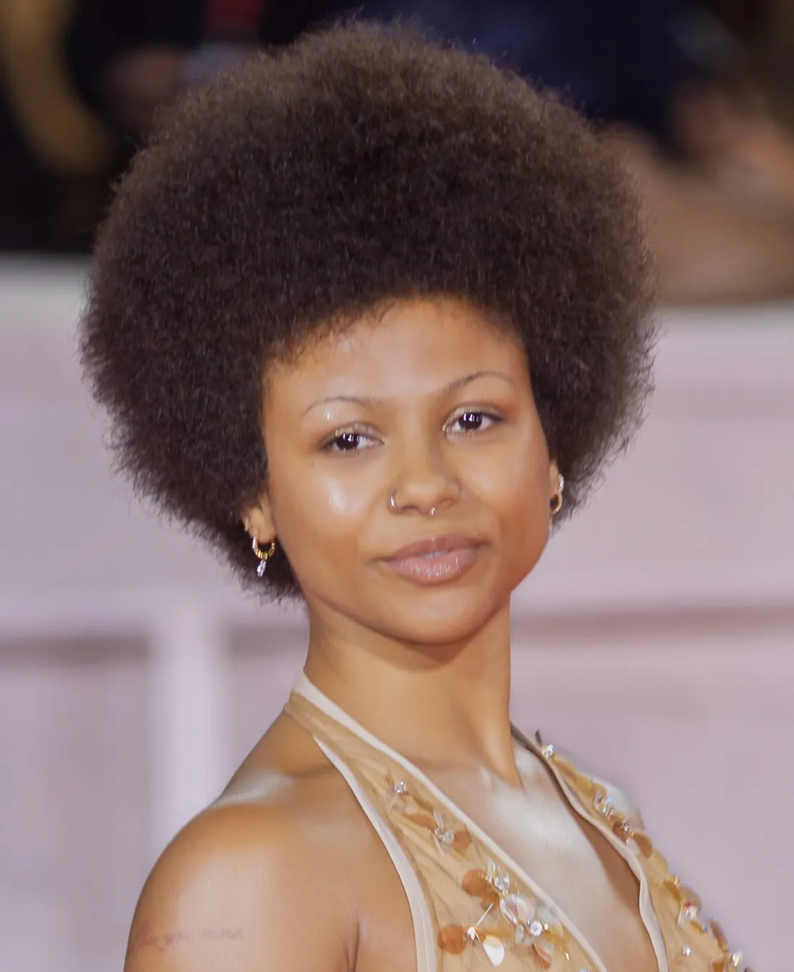 Myha'la on the red carpet at the Venice International Film Festival